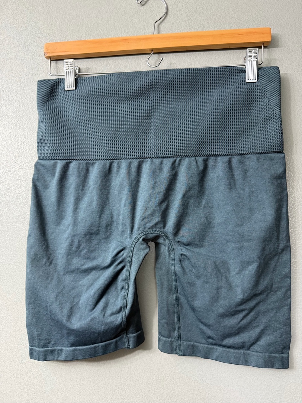 BLANQI Waffle-Texture Everyday biker shorts xl